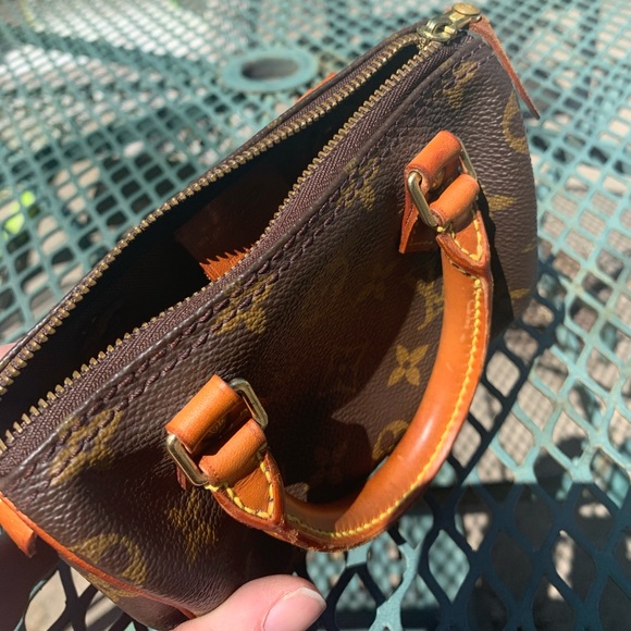 Louis Vuitton speedy HL mini speedy micro bag LV monogram purse - Picture 8 of 16